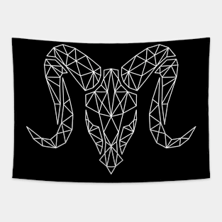Aries Polygon Tapestry