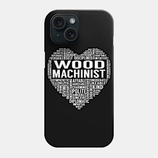 Wood Machinist Heart Phone Case