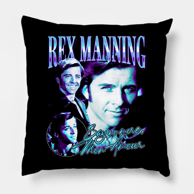 Rex Manning Pillow by CoDDesigns