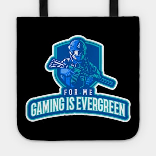 Gaming is Evergreen Tote