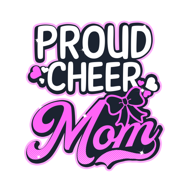 Cheer Competition Shirt | Proud Cheer Mom by Gawkclothing