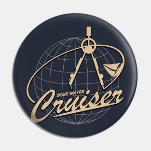 Blue Water Cruiser Pin