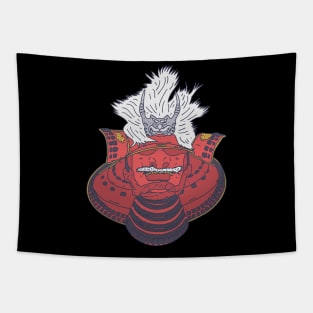 Takeda Shingen - Samurai Helmet - Feudal Lord Tapestry