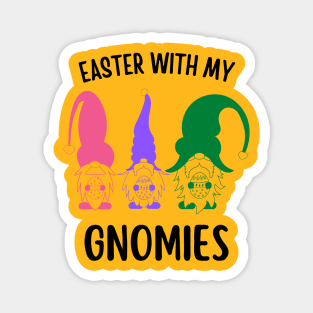 Easter with my gnomies Magnet