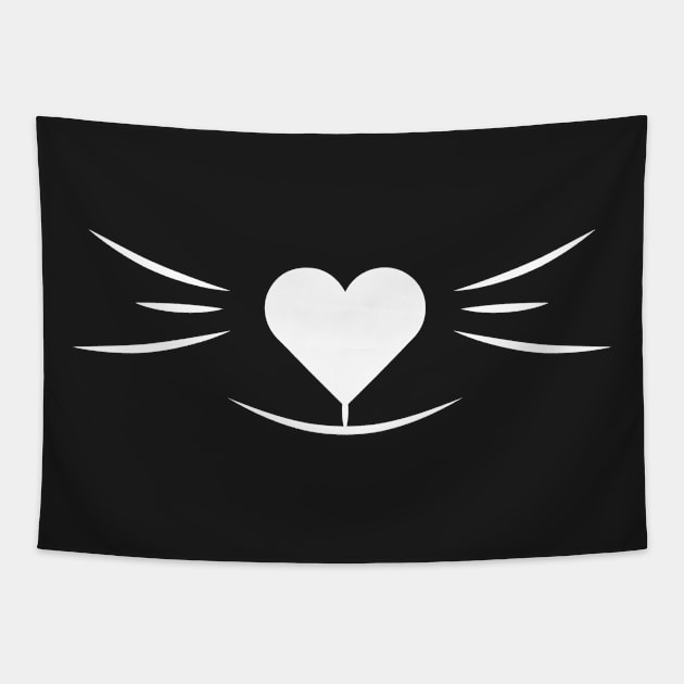 Kitty Whiskers Tapestry by The Gift Hub