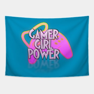 Gaming with Girl Power Tapestry