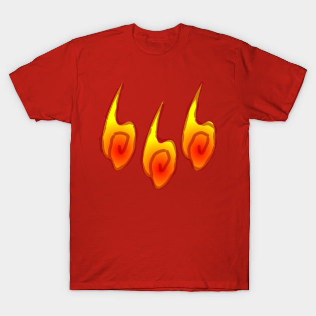 red flame t shirt