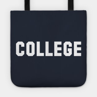 Fraternity "College" Tote