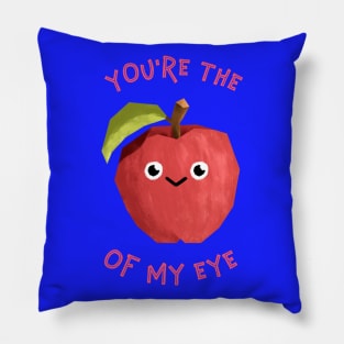 Apple of my eye Pillow