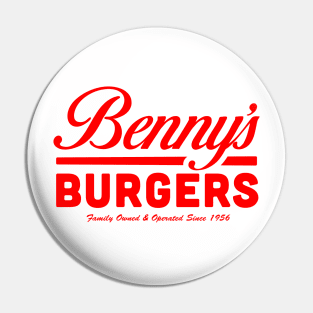 Bennys Burgers Pin