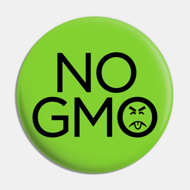 No GMO Pin by RobberBaronsInk