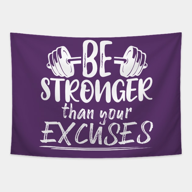 be stronger than your excuses Tapestry by bisho2412