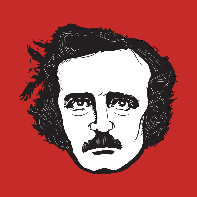 Edgar Allan Poe by mikewirth