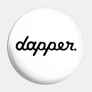 Dapper White Pin