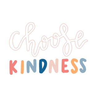 “choose kindness” calligraphy T-Shirt