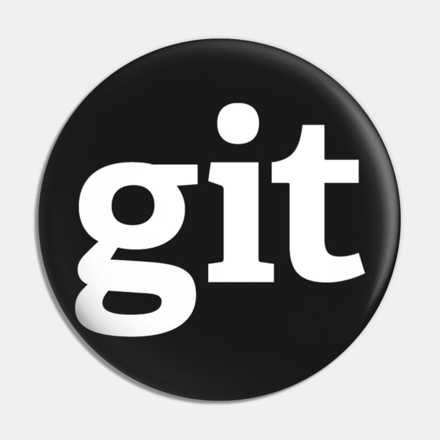 Git Authentic - version control system Pin by mangobanana