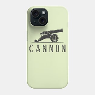 firing Cannon Phone Case