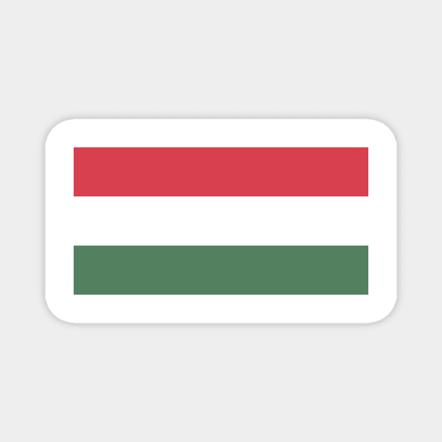 Flag of Hungary. Magnet by Wickedcartoons