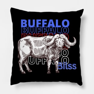 Buffalo bliss Pillow