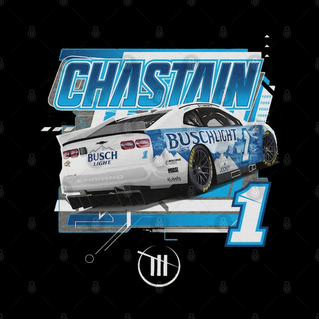 Ross Chastain Charcoal Car by stevenmsparks