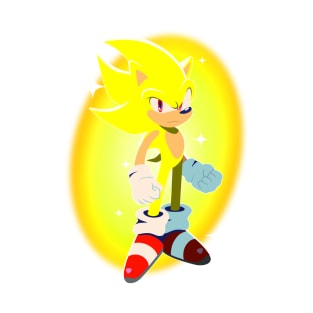 Super Sonic in Rise of the Wisps style T-Shirt