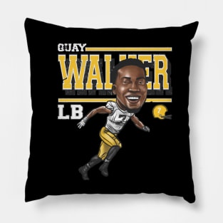 Quay Walker Green Bay Cartoon Pillow