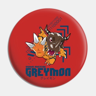 digimon adventure greymon Pin