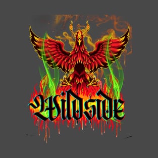 Phoenix rising over flames T-Shirt