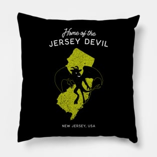 Home of the Jersey Devil - New Jersey, USA Pillow