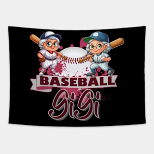 Baseball Gigi Women Ballpark Gigi Baseball Mom Tapestry