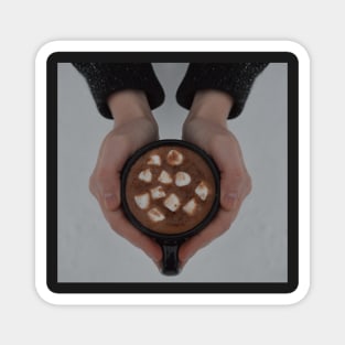 A Cup of Hot Chocolate Magnet