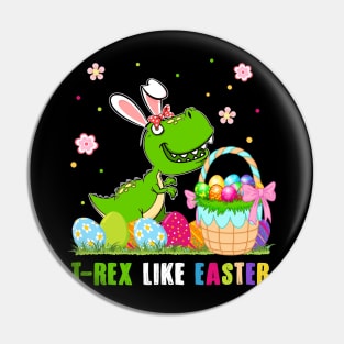 T-rex Like Easter Funny Pin