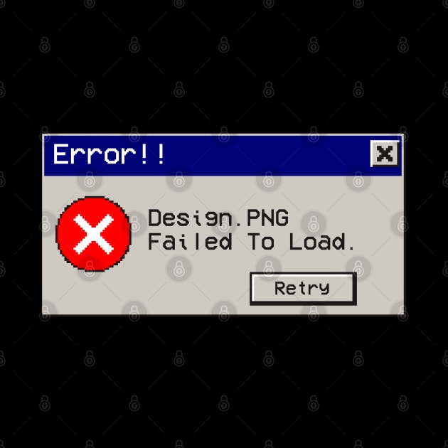 error 404 design not found retro vaporwave error message by A Comic Wizard