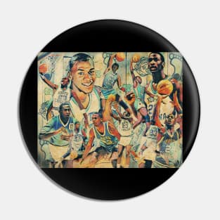 BASKETBALLART - 23 HISTORY Pin