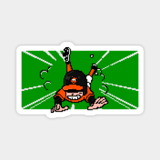 8-Bit Baseball Slide - Baltimore Magnet