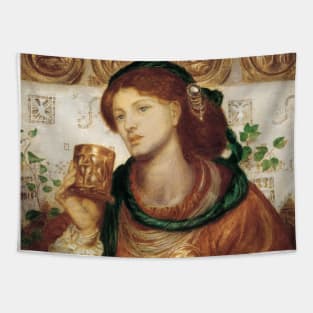 The Loving Cup by Dante Gabriel Rossetti Tapestry