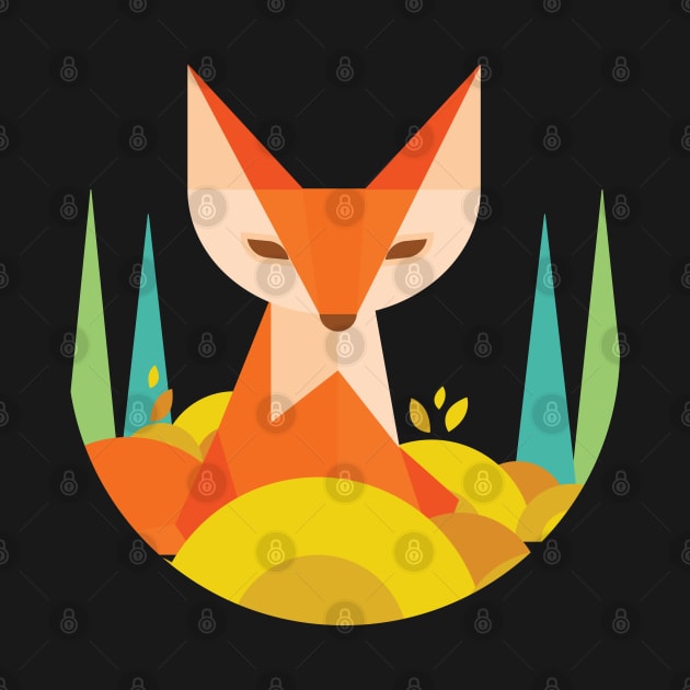 Colorful Fox by TomCage