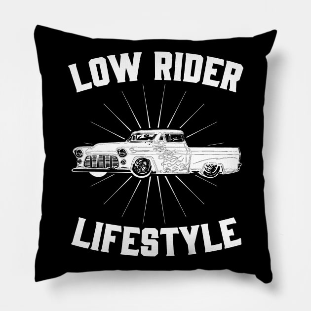 Low Rider Pillow by JakeRhodes