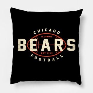 Vintage Chicago Bears 2 by Buck Tee Pillow