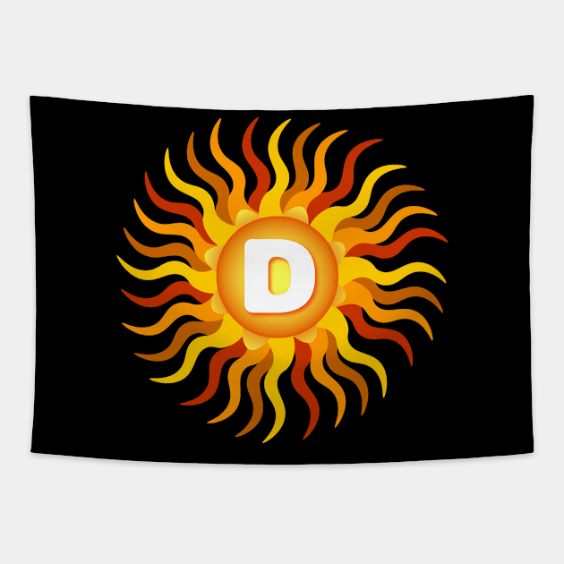 Sun Vitamin D Tapestry by Jokertoons