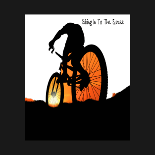 Biking into the Sunset T-Shirt