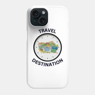 Travel to Athens Phone Case