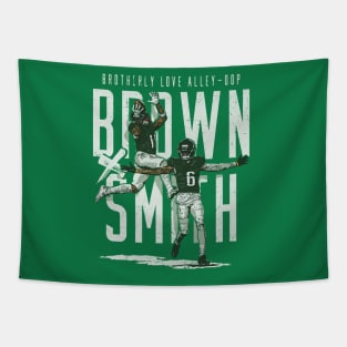 Devonta Smith & A.J. Brown Philadelphia Alley-Oop R Tapestry