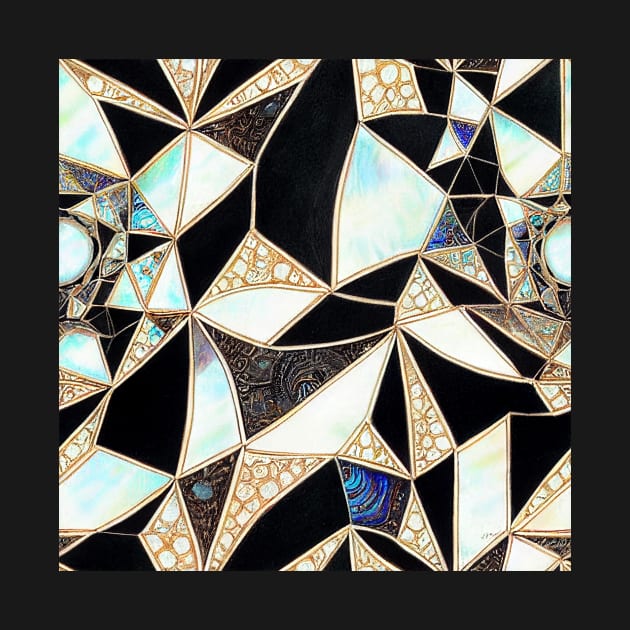 Wild Mosaic with Mother of Pearl Inlay by JediNeil