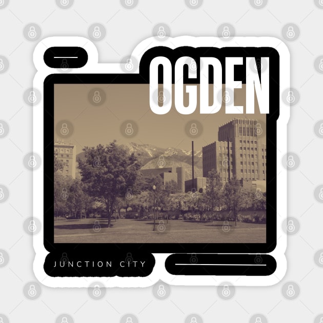 Ogden city Magnet by Innboy