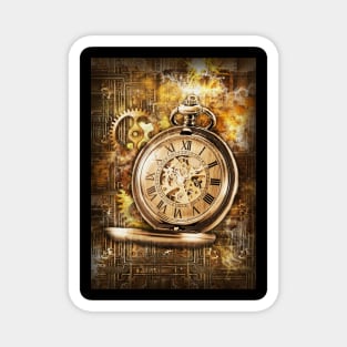 Watch steampunk Magnet