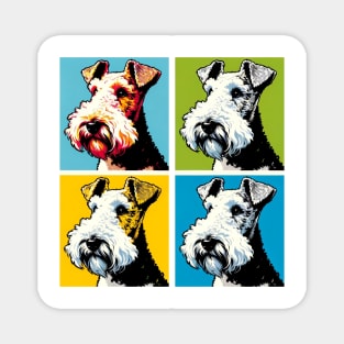 Wire Fox Terrier Pop Art - Dog Lovers Magnet