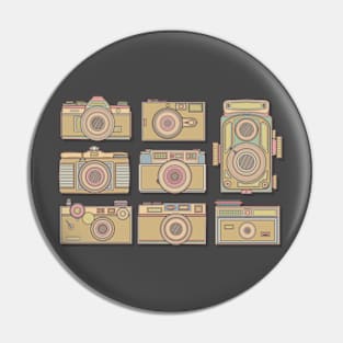 Bright Classic Camera Pin