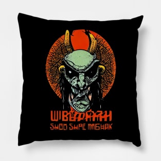 BLACK MRRANNE GOATHEAD Pillow