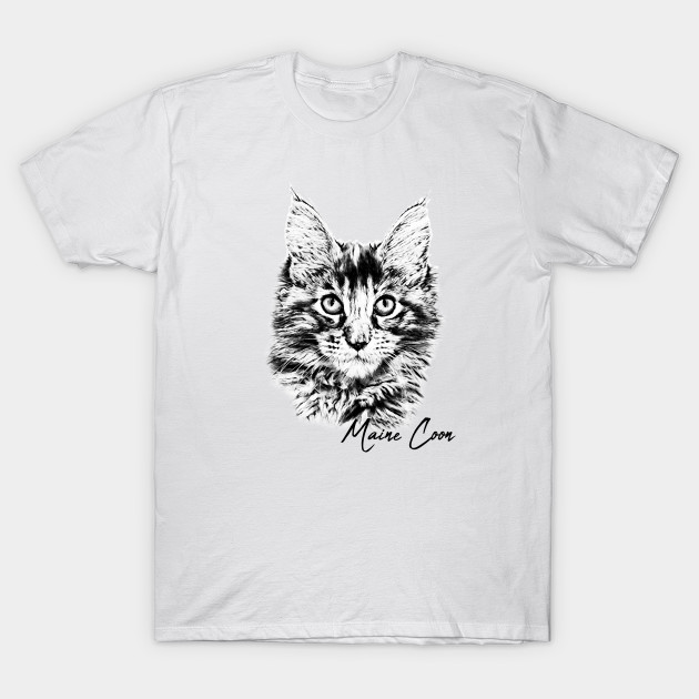Maine Coon Cat Maine Coon Cat T Shirt Teepublic